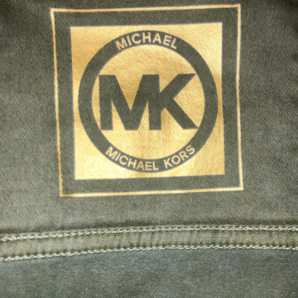 Michael Kors women’s forest green denim jacket
